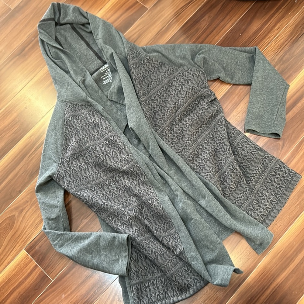 Large LLbean cardigan